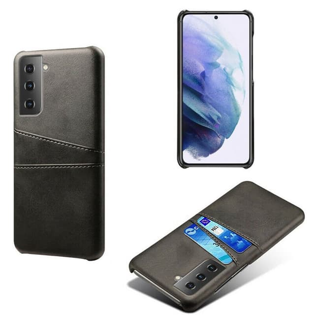 Retro skal med kortplatser Samsung Galaxy S23 FE - Mörkgrå