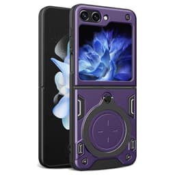 Magnetic Ring cover Samsung Galaxy Z Flip 5 - Lilla