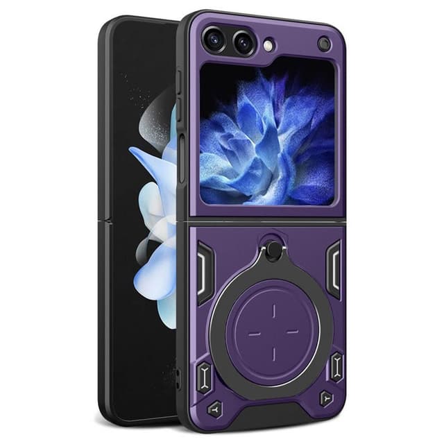 Magnetic Ring cover Samsung Galaxy Z Flip 5 - Lilla