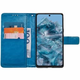 Lommebokdeksel 3-kort Google Pixel 8 Pro - Lyseblå
