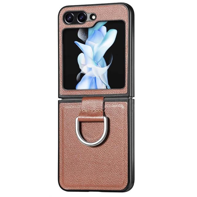 Ring kotelo Samsung Galaxy Z Flip 5 - Ruskea