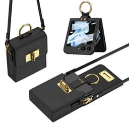 Mobiltaske 2i1 Samsung Galaxy Z Flip 5 - Sort