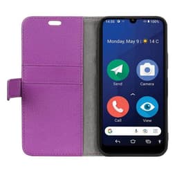 Wallet cover 2-kort Doro 8210 - Lilla