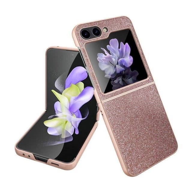Glitter Case Samsung Galaxy Z Flip 5 - Ruusu