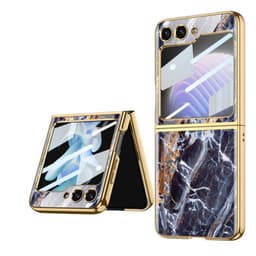 Marble Glass Case Samsung Galaxy Z Flip 5 - Palissandro