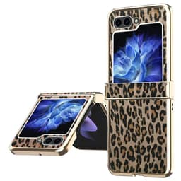 Leopard Case Samsung Galaxy Z Flip 5 - Champagne