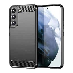 Borstat silikon skal Samsung Galaxy S23 FE - Svart