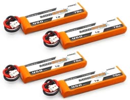 1s   450mAh - 70C - CNHL HV MiniStar PH2.0 4stk