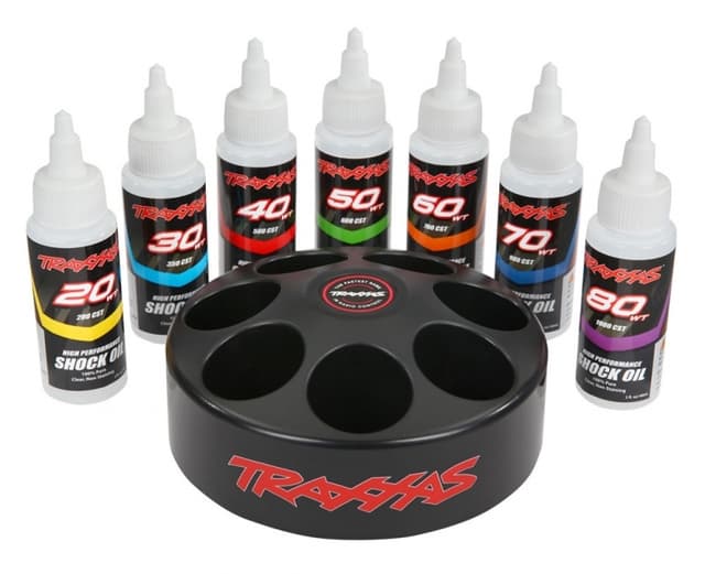 Traxxas Spinning Carousel Shock Oil Rack w/Oil