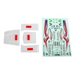 AXI230012 Body Panel Set Clear Capra 1.9 UTB
