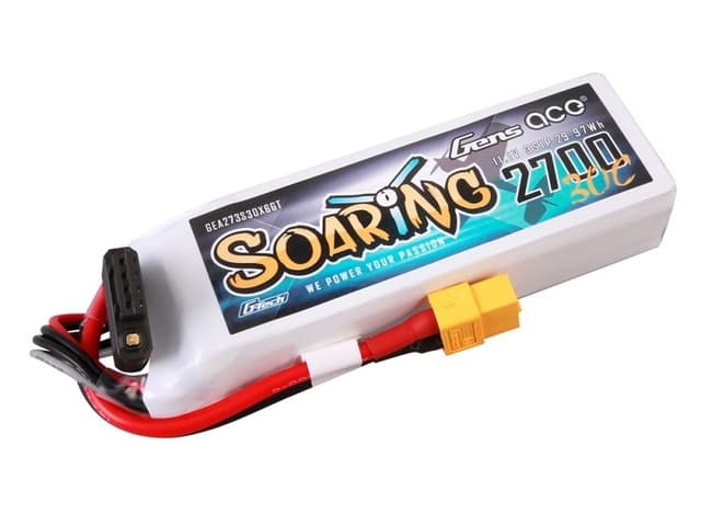 3s  2700mAh - 30C - Gens Ace Soaring G-Tech XT60
