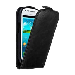 Samsung Galaxy S3 MINI deksel flip cover (svart)