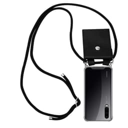 Huawei P30 Deksel med Halskjede (svart)