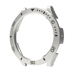 Etui og skærmbeskytter til Samsung Galaxy Watch 4/5 44 mm Sølv