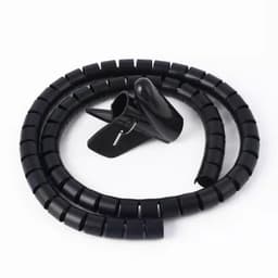 Cable Wrap Cable Management Sleeve 3-pack Musta 2 m x 8 mm