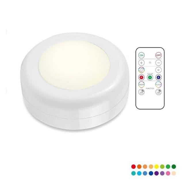 INF LED-spotlights 1 st med 1 fjärrkontroller 1-pack