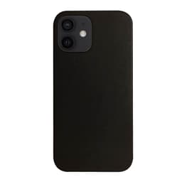 iPhone 12 nahkakuori suunniteltu toimimaan MagSafe - Black