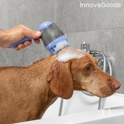 Badborste med behållare för husdjur bubblet innovagoods