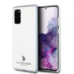 U.S. Polo Samsung Galaxy S20 Plus Skal med Logo Vit
