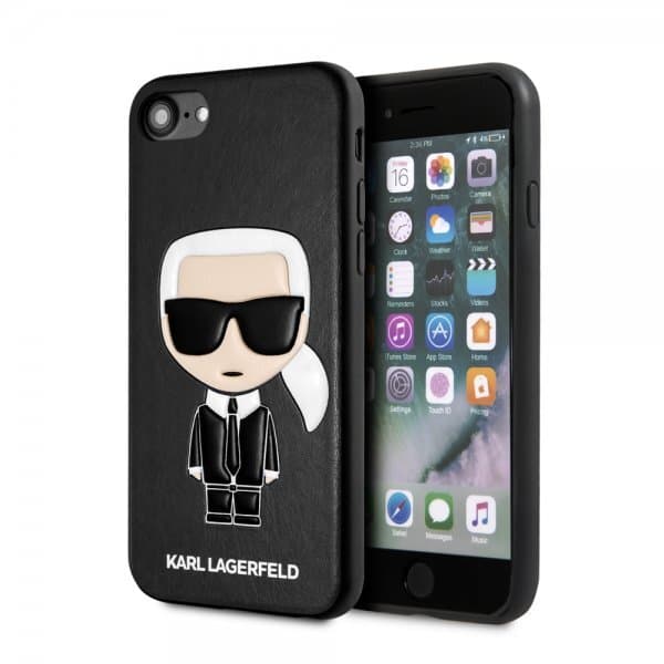 Karl Lagerfeld iPhone 7/8/SE Kuori Full Body Musta