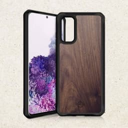 ItSkins Samsung Galaxy S20 Kuori FeroniaBio Timber Wood