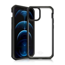 ItSkins iPhone 12/iPhone 12 Pro Kuori FeroniaBio Pure Musta