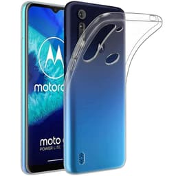 Silikonikotelo läpinäkyvä Motorola Moto G8 Power Lite
