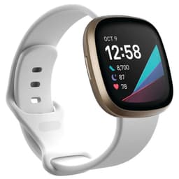 Sport Armbånd til Fitbit Sense - Hvid
