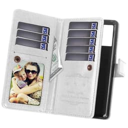 Dobbeltflip Flexi 9-kort Samsung Galaxy A32 5G  - hvid