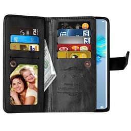 DoubleFlip Flexi 9-kort Huawei Mate 40 Pro  - Svart