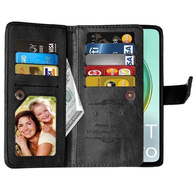 Dubbelflip Flexi 9-kort Xiaomi Mi 10T Pro  - Svart