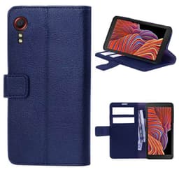 Lompakkokotelo 2-kortti Samsung Galaxy Xcover 5  - tumma