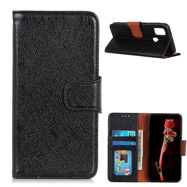 OnePlus Nord N10 Plånboksfodral Textured Split - Svart