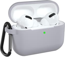 Silikonikotelo hihnalla AirPods Pro: lle - harmaa