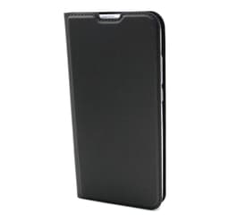 SKALO Samsung A22 5G Lompakkokotelo Ultra-ohut muotoilu - Tummanharmaa