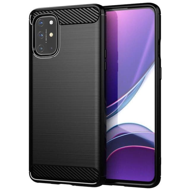 Stöttåligt Armor Carbon TPU-skal Samsung A02s - Svart