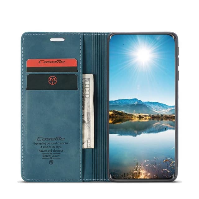 CASEME Plånboksfodral Xiaomi Mi 11 - Blå