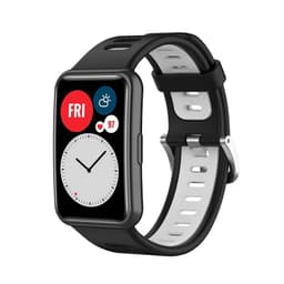 Twin Sport Armband Huawei Fit - Sort/hvid