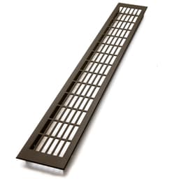 Epoq Ventilationsgaller infällt 50x6cm svart