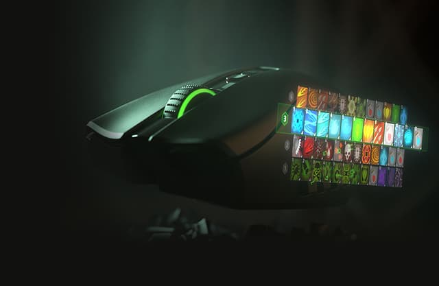 Jopa 19+1 ohjelmoitavaa näppäintä