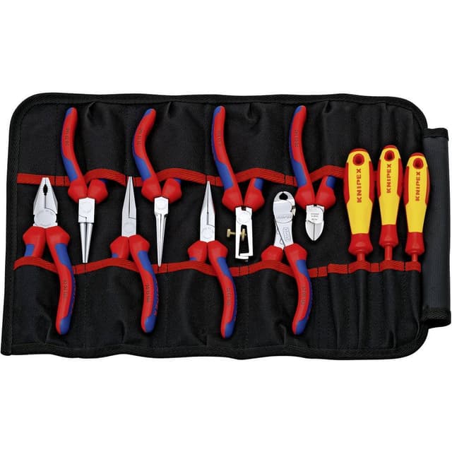 Knipex Il set � composto da:Pinza spellacavi 11 05