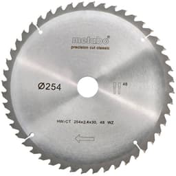 Metabo Metabowerke 628061000 Cirkelsågblad 254 mm 1 st