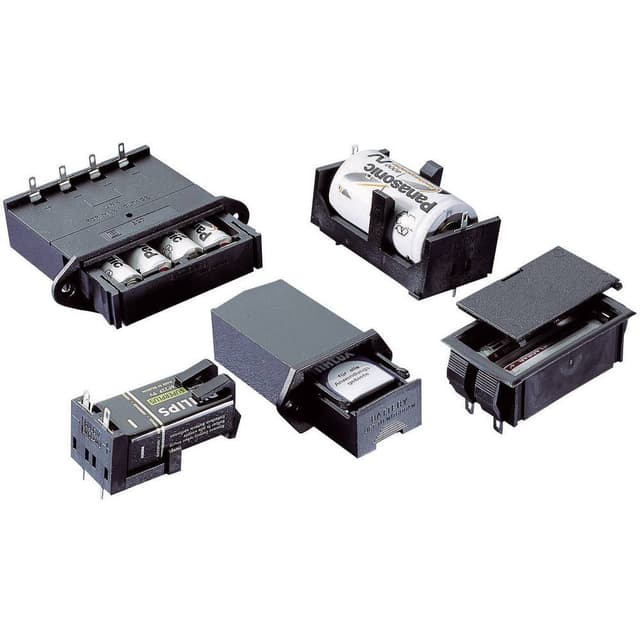 TRU COMPONENTS 46300000 Batterihållare 2x 9 V