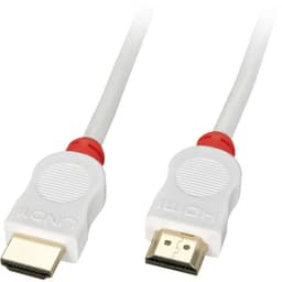 LINDY HDMI Anslutningskabel 2.00 m 41412 Röd [1x HDMI