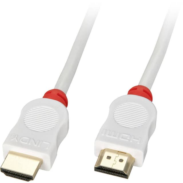 LINDY HDMI Anslutningskabel 2.00 m 41412 Röd [1x HDMI