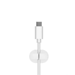 Kabelholder for 1 kabel - Hvit