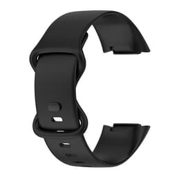 Silikonerem til Fitbit Charge 5 L - Sort