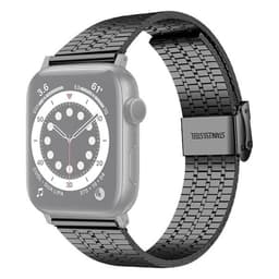 Urrem med dobbeltlås til Apple Watch 42 mm - Sort