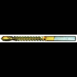 C.K. T3193T HSS Metal-fræsebor 6 mm TiN Cylinderskaft 2 stk