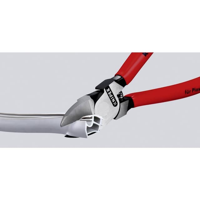 Knipex 72 02 125 Værksted Plasticskærer uden facet 125 mm